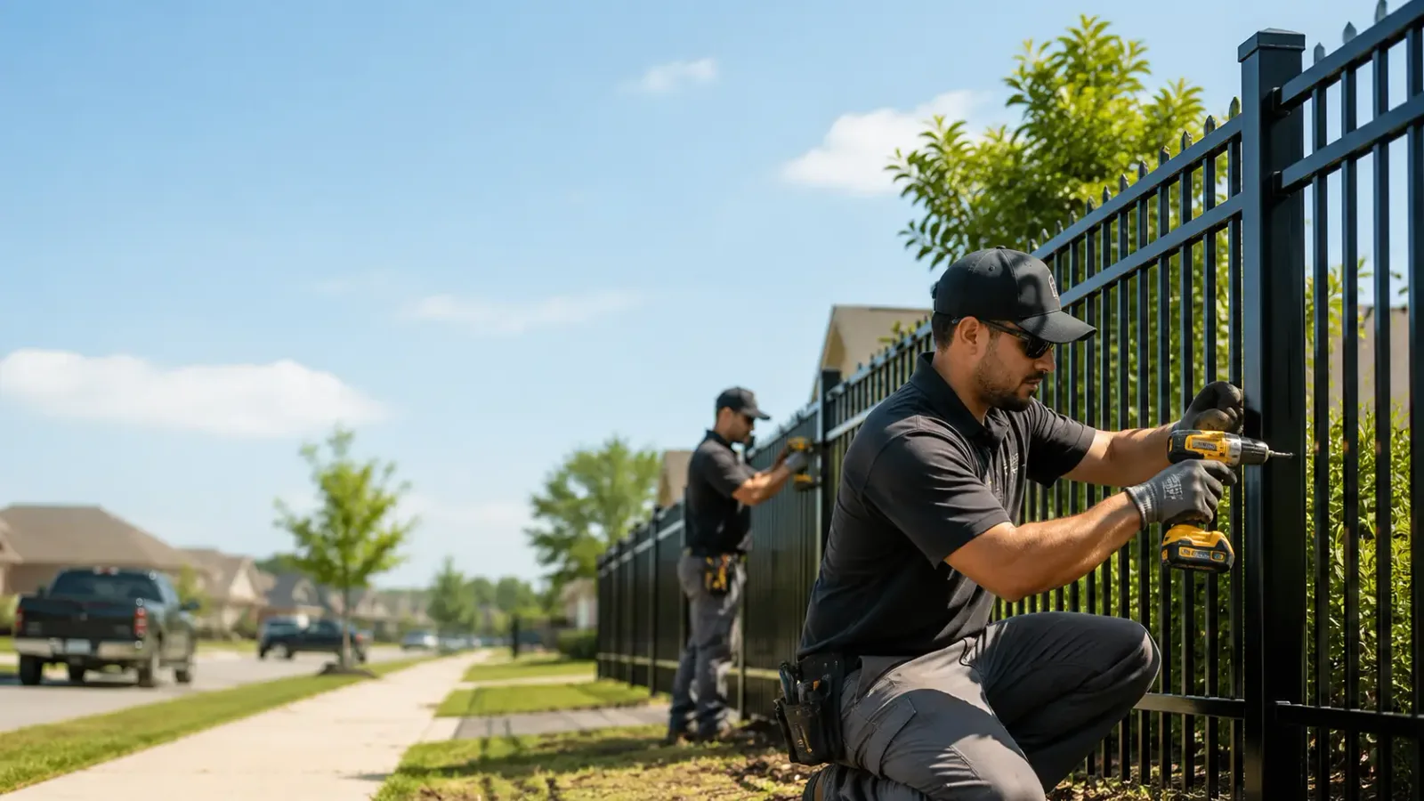 Metal Fence Installation in Yuma, TN